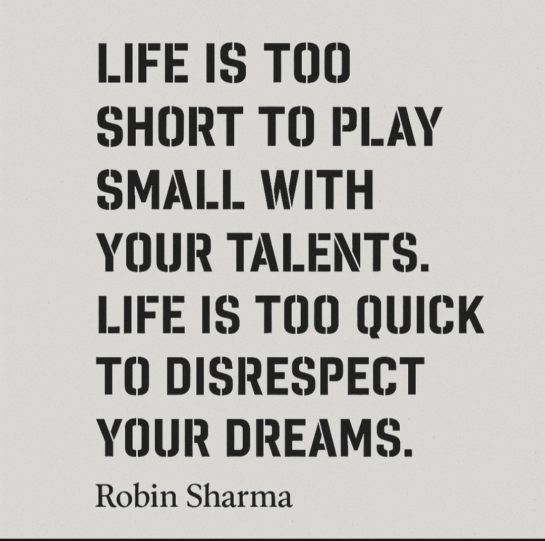 Teacher <a href="/RobinSharma/">Robin Sharma</a> is always on point when I need extra 🔋