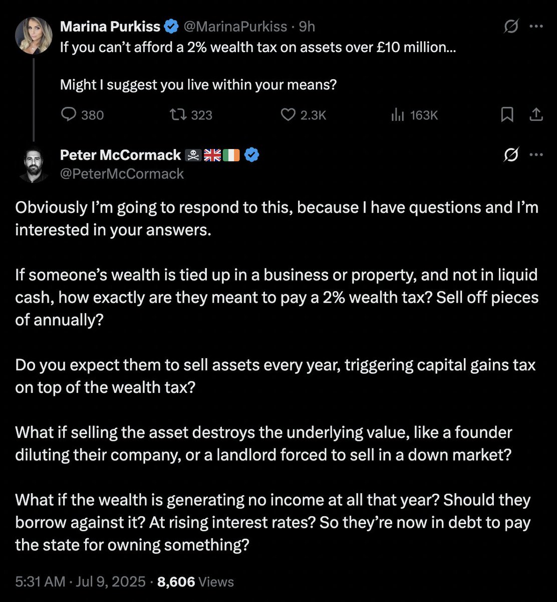 Peter McCormack ๐ดโโ ๏ธ๐ฌ๐ง๐ฎ๐ช (@petermccormack) on Twitter photo Morning <a href="/MarinaPurkiss/">Marina Purkiss</a>, just wondering if you might get back to me regarding these questions?
Anyone? Morning <a href="/MarinaPurkiss/">Marina Purkiss</a>, just wondering if you might get back to me regarding these questions?
Anyone?