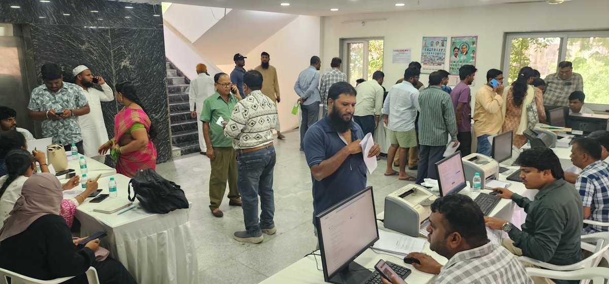 Today, Food License Mela programme started at Khairatabad Zonal Office!

Facilitating hassle-free FSSAI license &amp; registration for Food Business Operators – vendors, tiffin centers, hotels, and more.
✅ Spot registration
✅ Expert guidance