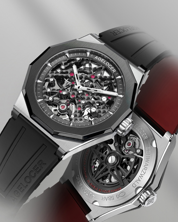 AGELOCER_watch's tweet image. A mechanical heart beats bare in double-skeleton design. 80-hour power reserve: horology’s audacious manifesto. Precision, unapologetically flaunted.
#skeletonwatcheevolution #HauteHorlogerie #powerreserveelite #agelocer #automaticwatch
