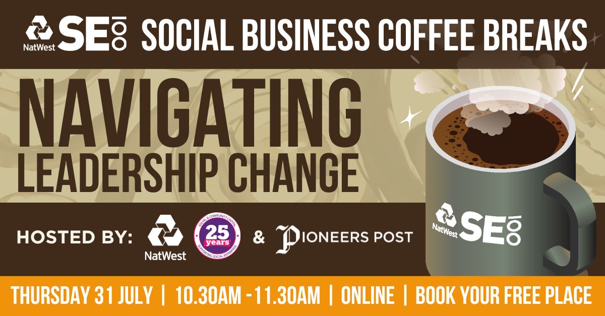 PioneersPost's tweet image. Leadership transitions can be pivotal moments in an organisation’s journey and we’ll explore the handover and takeover process in our next free webinar.

Find out more and book: eventbrite.co.uk/e/navigating-l… #SocEnt @SocComCap