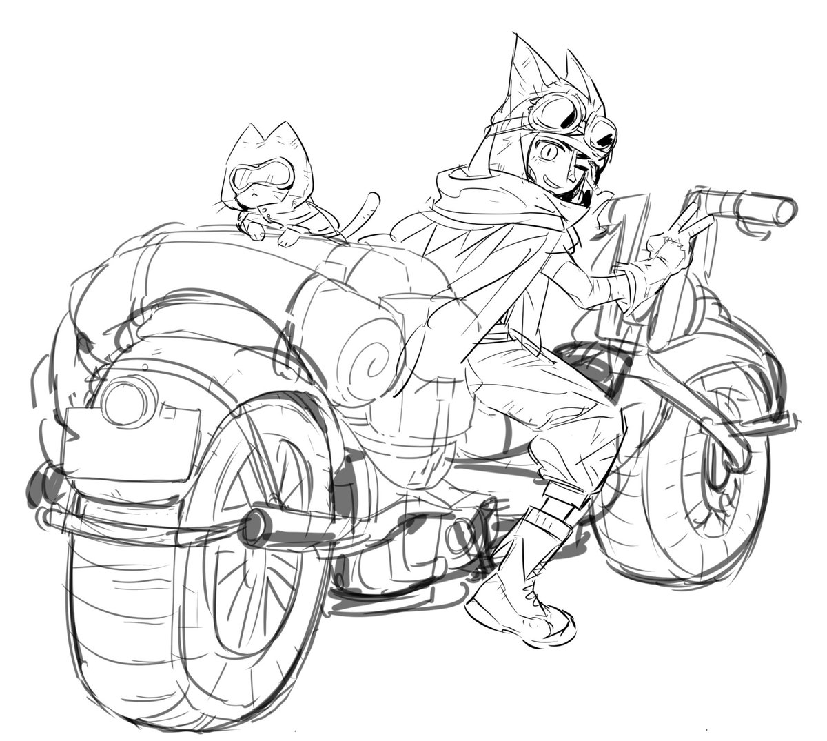 ADEL53444059's tweet image. Can my fellow artists help me improve this drawing??? I need help 😭.