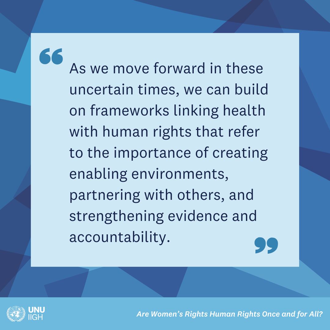 UNU International Institute for Global Health (@unu_iigh) on Twitter photo In a new viewpoint article titled โ๐ผ๐ง๐ ๐๐ค๐ข๐๐ฃโ๐จ ๐๐๐๐๐ฉ๐จ ๐๐ช๐ข๐๐ฃ ๐๐๐๐๐ฉ๐จ ๐๐ฃ๐๐ ๐๐ฃ๐ ๐๐ค๐ง ๐ผ๐ก๐ก?โ, published by <a href="/Harvard/">Harvard University</a> Universityโs Health and Human Rights Journal, UNU-IIGH Director Dr. Revati Phalkey (<a href="/RPhalkey/">Revati Phalkey</a>) together with co-authors Dr. Flavia In a new viewpoint article titled โ๐ผ๐ง๐ ๐๐ค๐ข๐๐ฃโ๐จ ๐๐๐๐๐ฉ๐จ ๐๐ช๐ข๐๐ฃ ๐๐๐๐๐ฉ๐จ ๐๐ฃ๐๐ ๐๐ฃ๐ ๐๐ค๐ง ๐ผ๐ก๐ก?โ, published by <a href="/Harvard/">Harvard University</a> Universityโs Health and Human Rights Journal, UNU-IIGH Director Dr. Revati Phalkey (<a href="/RPhalkey/">Revati Phalkey</a>) together with co-authors Dr. Flavia