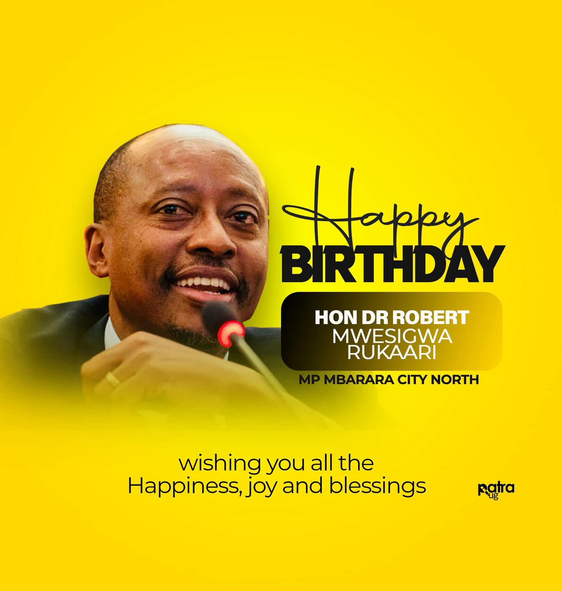 Ainomugisha Bruce (@brucemugis) on Twitter photo On your special day, we extend warm wishes to an outstanding leader and mentor Hon Dr <a href="/Mwesigwa_R/">Hon Robert Mwesigwa Rukaari</a> MP MBARARA CITY NORTH and NRM CEC Member May God bless you with good health, happiness, and continued success in your endeavors as the MP for Mbarara City North and NRM CEC Member" On your special day, we extend warm wishes to an outstanding leader and mentor Hon Dr <a href="/Mwesigwa_R/">Hon Robert Mwesigwa Rukaari</a> MP MBARARA CITY NORTH and NRM CEC Member May God bless you with good health, happiness, and continued success in your endeavors as the MP for Mbarara City North and NRM CEC Member"