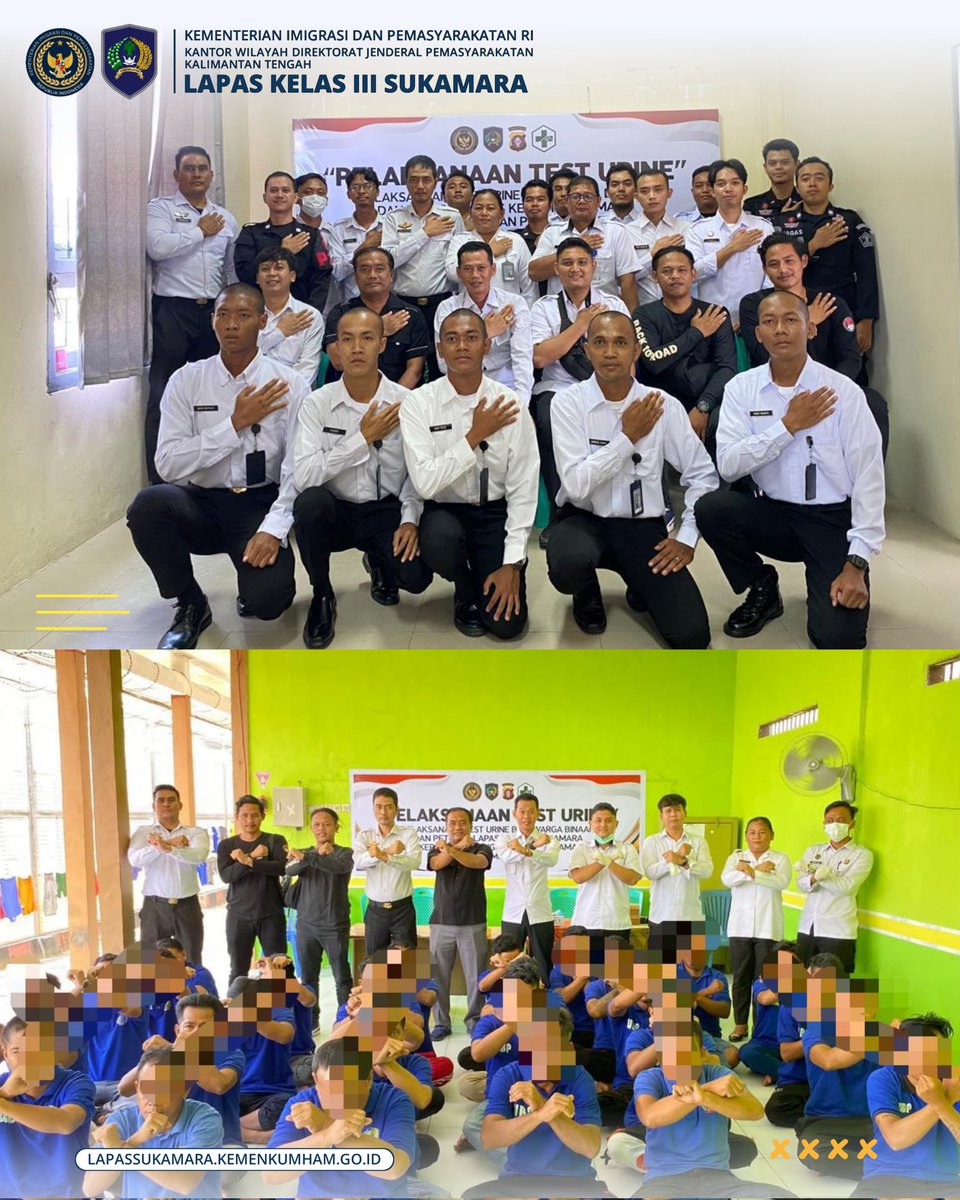 lapassukamara's tweet photo. Lapas Sukamara Gelar Tes Urine Bersama Polres dan Puskesmas Sukamara
#kemenimipas
#lapassukamara
#kabarlakara
#Ditjenpas
#pemasyarakatan
#guardandguide
#DitjenpasKalteng
#IPutuMurdiana
#infoimipas
Kontributor : Humas Lapas Sukamara https://t.co/Wkt2Apc9Di