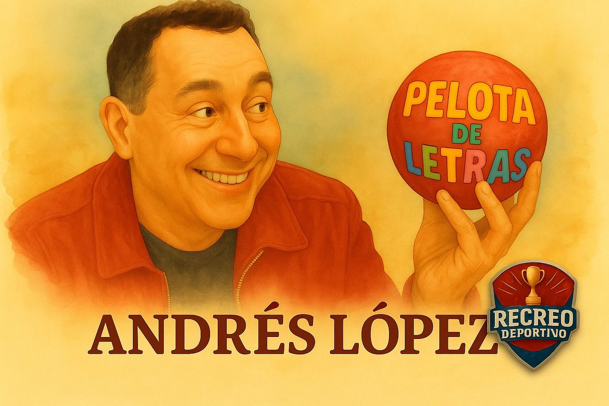 No se pierda la Entrevista a Andrés López y su Pelota de letras en el Recreo Deportivo este jueves