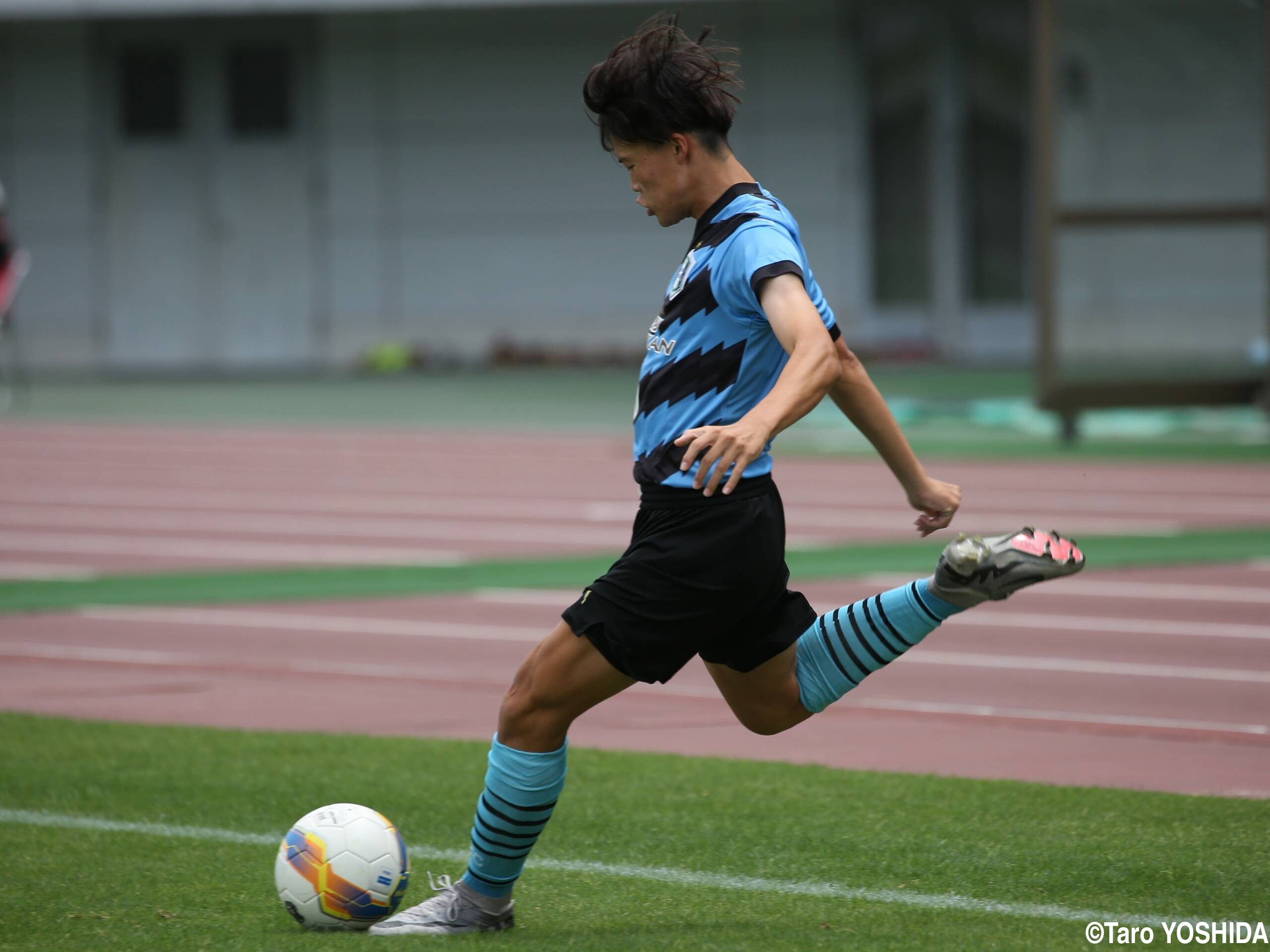 岡山学芸館　サッカー　ピステ上下　ネイビー 新人戦]岡山学芸館が粘る倉敷翠松を突き放し、連覇へ前進:岡山