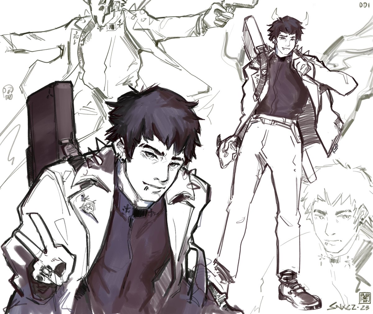 snxceezy's tweet image. 001
what if i start uploading my ocs sketch here too