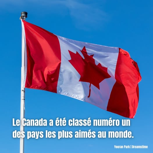 Qu'est-ce que t'en penses?
Selon World Atlas, un site éducatif spécialisé en géographie, le Canada occupe la première place du classement des pays les plus appréciés de la planète. Il se distingue par ses paysages à couper le souffle, sa diversité culturelle, sa réputation de