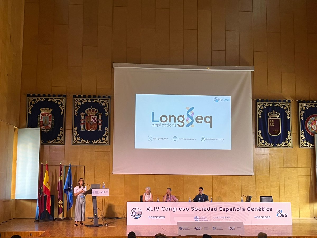 @SEGenetica (@segenetica) on Twitter photo <a href="/Bedelamo/">Belén de la Morena ツ</a> CEO DE <a href="/longseq_info/">LongSeq Applications</a> procedente de <a href="/crh_MoralesIMIB/">Servicio de Hematología. Hosp. U. Morales Meseguer</a> aterriza en nuestra sesión de salidas profesionales de #genetica
#SEG2025 #spinoff <a href="/Bedelamo/">Belén de la Morena ツ</a> CEO DE <a href="/longseq_info/">LongSeq Applications</a> procedente de <a href="/crh_MoralesIMIB/">Servicio de Hematología. Hosp. U. Morales Meseguer</a> aterriza en nuestra sesión de salidas profesionales de #genetica
#SEG2025 #spinoff