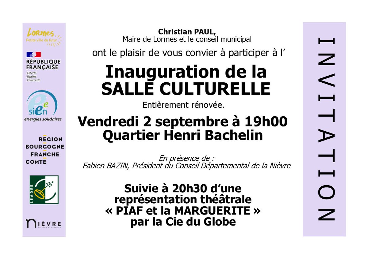 La commune de Lormes s'active tweet media