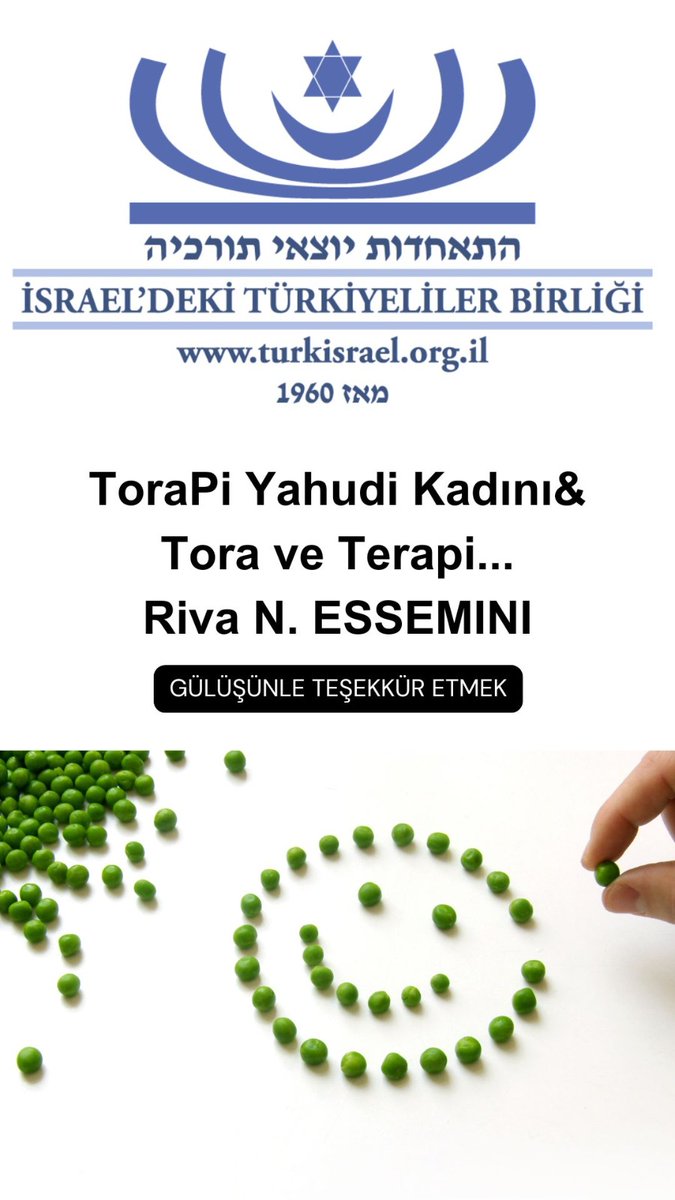Gülüşünle Teşekkür Etmek
3 yıl önce başlayan bir süreç... Aynaya her baktığımda gördüğüm teller, bana sabrı, zamanı ve kendime verdiğim değeri hatırlattı. Bugün artık teller yok. Ama içimde büyüyen çok daha kıymetli bir şey var: Vazgeçmemek.
turkisrael.org.il/single-post/g%…