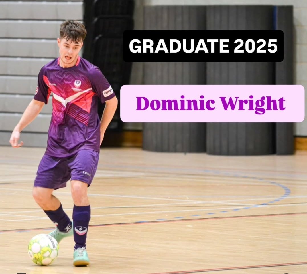 🔥 GRADUATE SPOTLIGHT🔥
🧢 Name: Dominic Wright
📅 Years with us: 2022–2025

📈 Career Totals:
• GP: T2 53, Goals: 20, Assists: 33
       B1 11, Goals: 6, Assists: 7
*T2 share captain and Bucs National Champion*