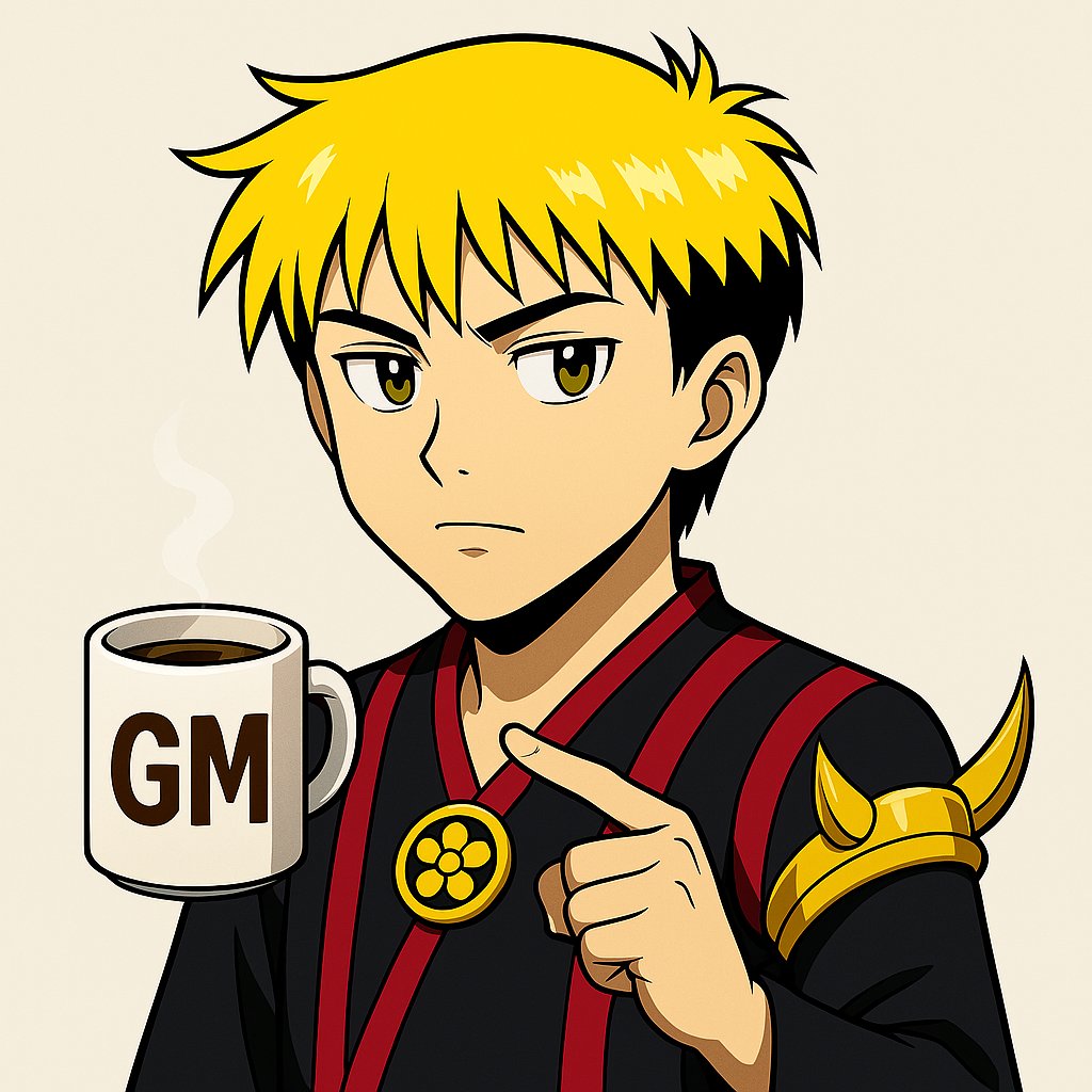 can I get a gm?

(coffee still hot)