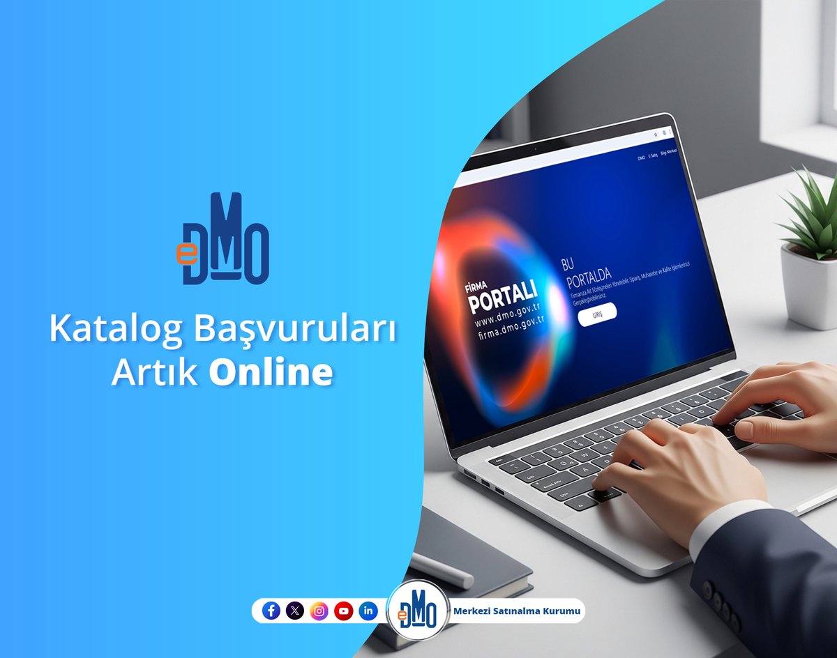 DmoKurumsal's tweet photo. Tedarikçilerin "Katalog Başvuruları" Artık Online
Detaylara aşağıdaki linkten ulaşabilirsiniz.
https://t.co/Z4VcZxxhCX
#kamu #tedarik #bilisim #satınalma https://t.co/HSQmVhjzfx