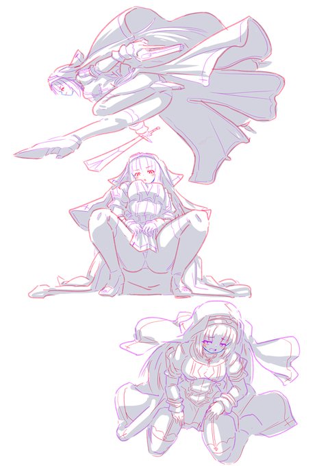 アクション中にチラッと見えちゃうのが良い