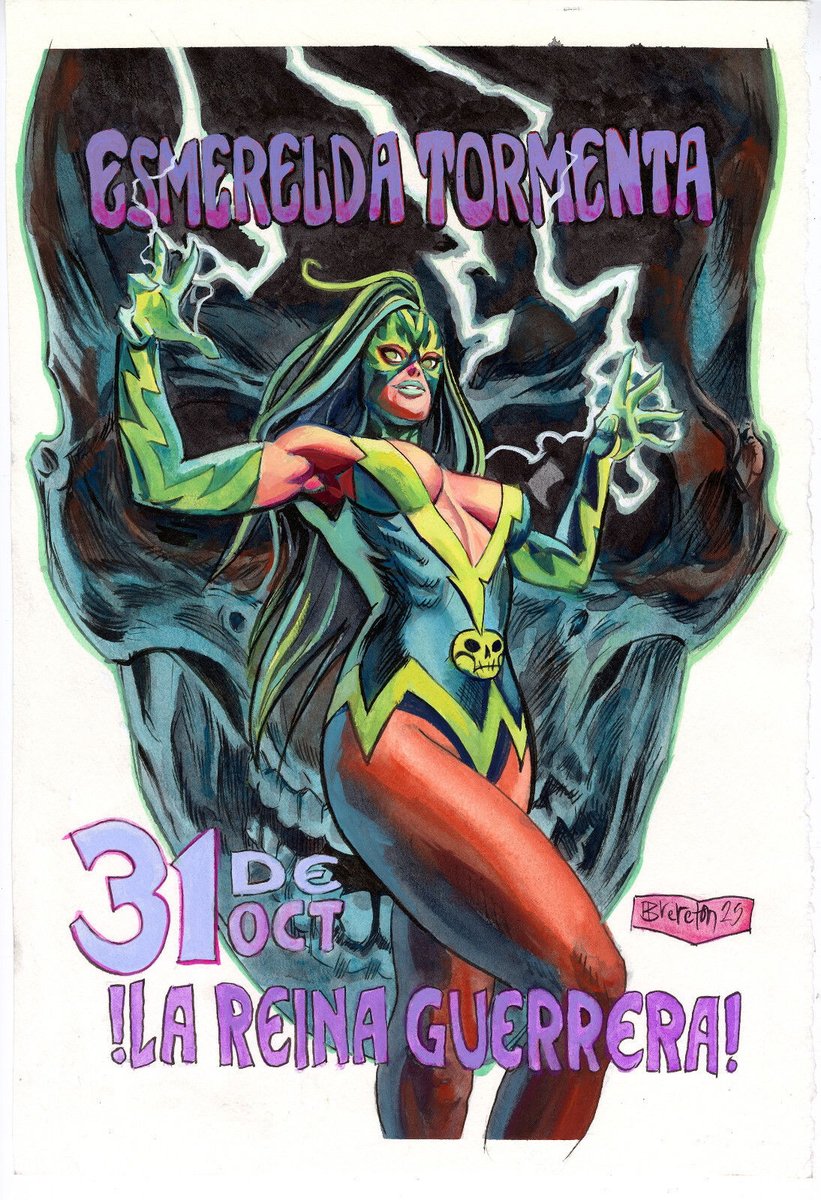 Esmeralda Tormenta: La Reina Guerrera by Dan Brereton  #comicart #comics #comicbookart #art