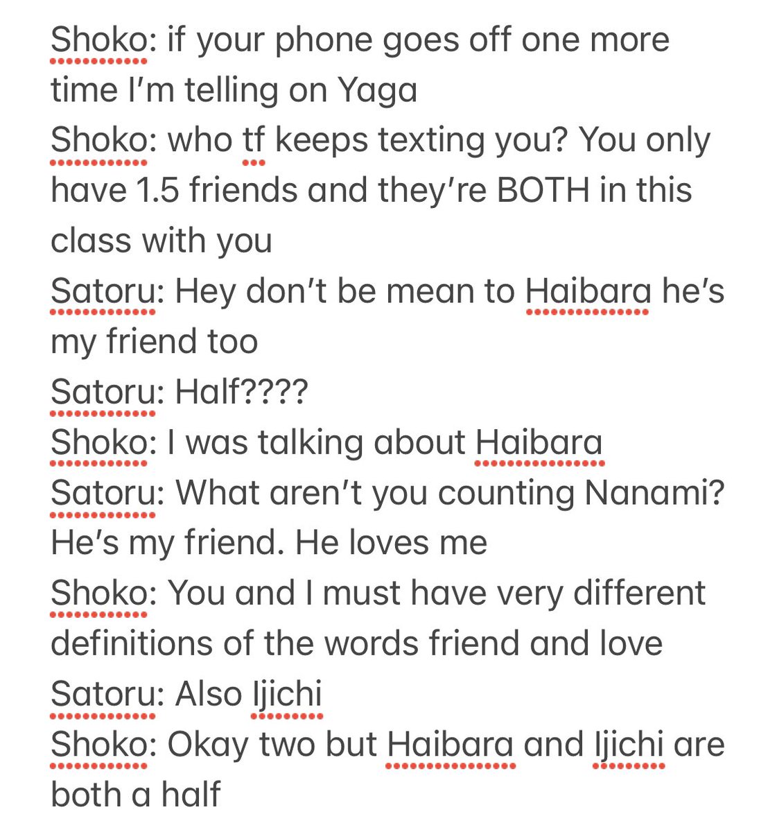 Text fic idea that will go absolutely no where rn