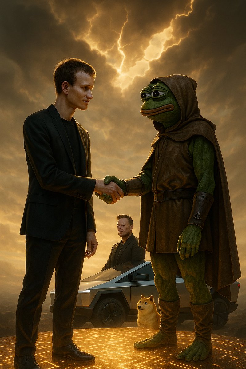 EnterprisePepe's tweet image. Day 12 tagging @VitalikButerin until he makes The Enterprise PepeCoin Alliance a reality.