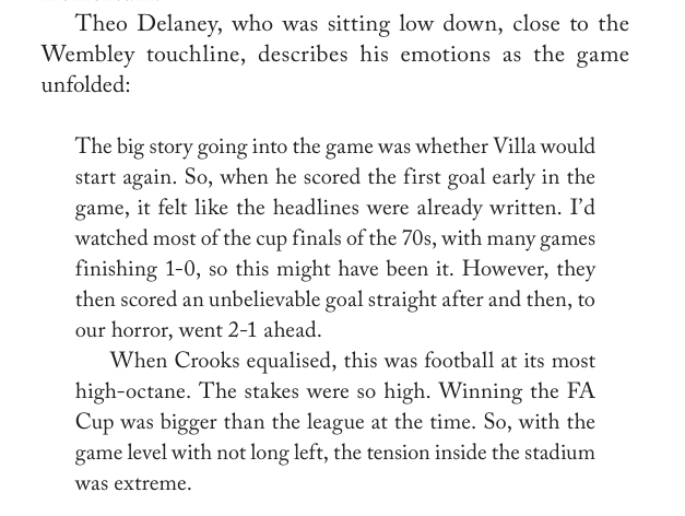 80s and 90s Spurs books (@garethdace) on Twitter photo I was born midway through it but researching and writing about the 80/81 was emotional!
What an incredible season it must have been.
It's chapter 2 in my new book about Spurs in the 80s and includes <a href="/Steve6Perryman/">Steve Perryman</a> <a href="/DameJulieWelch/">Julie Welch</a> <a href="/danielwynne_/">Daniel Wynne</a> <a href="/theodelaney/">Theo Delaney</a> <a href="/DavidMHa71/">David H</a> I was born midway through it but researching and writing about the 80/81 was emotional!
What an incredible season it must have been.
It's chapter 2 in my new book about Spurs in the 80s and includes <a href="/Steve6Perryman/">Steve Perryman</a> <a href="/DameJulieWelch/">Julie Welch</a> <a href="/danielwynne_/">Daniel Wynne</a> <a href="/theodelaney/">Theo Delaney</a> <a href="/DavidMHa71/">David H</a>