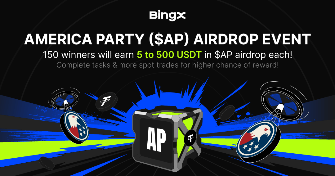 🎉 Airdrop (AP$) – Wydarzenie!
150 zwycięzców podzieli się od 5 do 500 $AP każdy!

🚀 Dołącz teraz – szansa na wygraną jest duża i udział jest bardzo prosty!

🔗 wn.nr/x9mEkGK

 #BINGX  #SHIB #MUSK #BITCOIN #PI #SOL  #Trump #DOG ‌#Ethereum   #BTC   #MANTA #VAI #ONDOO
