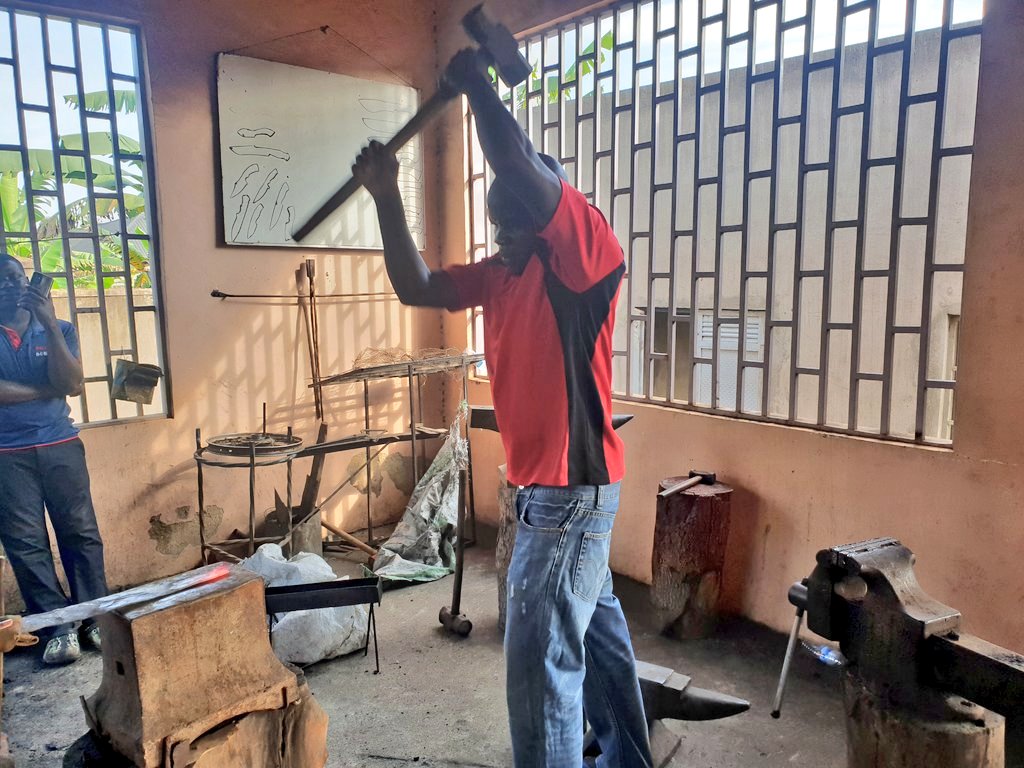 Emma Lumu (@emmalumu23) on Twitter photo . <a href="/BambaForge/">bamba forge</a> trains deserving youth in metalwork, carpentry & blacksmithing, We also build character & transform lives to fight unemployment. ๐ช Support these young talents by purchasing their handcrafted products! ๐ . <a href="/BambaForge/">bamba forge</a> trains deserving youth in metalwork, carpentry & blacksmithing, We also build character & transform lives to fight unemployment. ๐ช Support these young talents by purchasing their handcrafted products! ๐