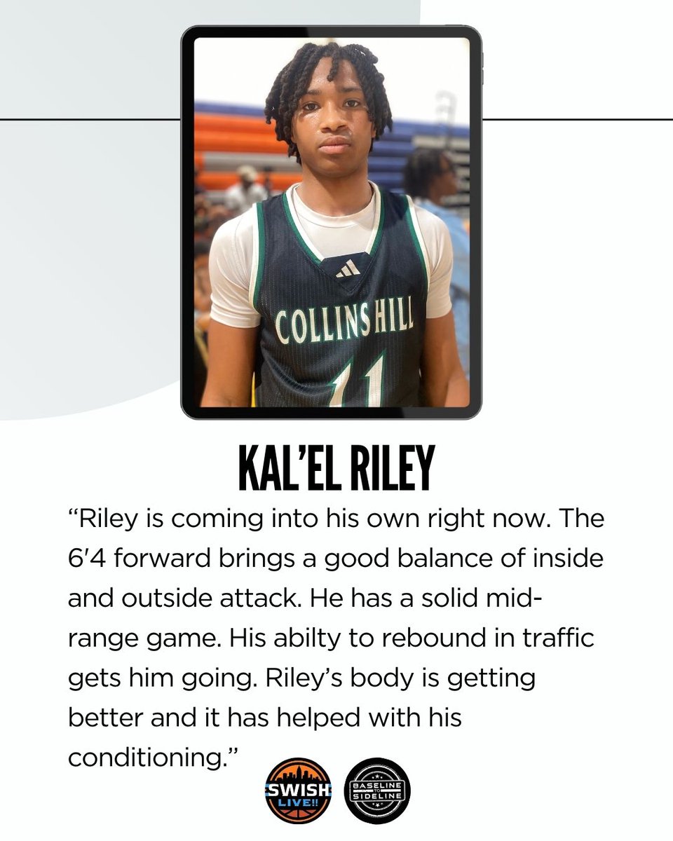 Baseline To Sideline(Ωψφ) (@bts_report) on Twitter photo '26 <a href="/KalElRiley11/">Kal’El Riley</a> has committed to getting better physically and it is paying off. He shot the ball well and is carving out space in the starting rotation. '26 <a href="/KalElRiley11/">Kal’El Riley</a> has committed to getting better physically and it is paying off. He shot the ball well and is carving out space in the starting rotation.
