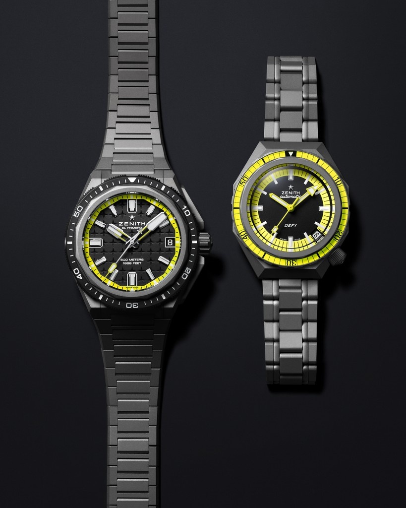 AceJewelers's tweet photo. 💛🤿 A faithful recreation of the original DEFY A3648 diver’s watch from 1969, the DEFY Revival Diver brings vintage charm into the modern era with a dark, faceted 37mm micro-blasted titanium case.
#AceJewelers #ZenithWatches #ZenithDefy https://t.co/SepNvMqGtj
