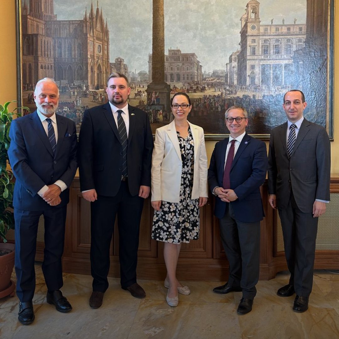 SSSCIP's tweet image. SSSCIP participated in the National Coordination Centre meetings (NCC Day) and the Board of the European Cybersecurity Competence Centre (ECCC) in Rome. Events were hosted by the National Cybersecurity Agency of the Italian Republic. surl.li/sbuytz