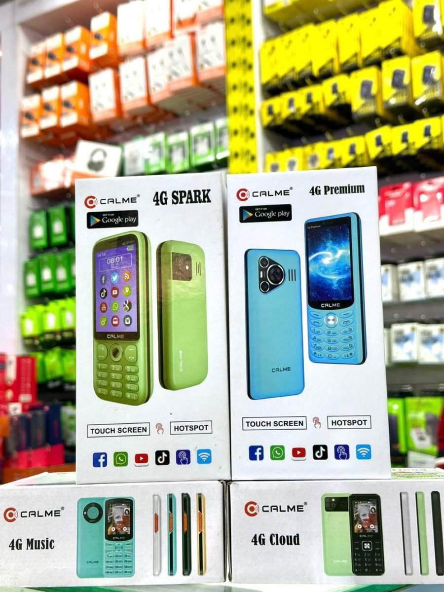 excellentshopug's tweet image. 📲 CALL ME Button Smart Phones Now Available
•16 GB ROM
•4G ✅
•Big battery for all‑day power 🔋
•Wi‑Fi ✅ | Hotspot ✅
•Google Play access ✅
Stay classic with buttons, stay connected like a smartphone. Limited Stock !!