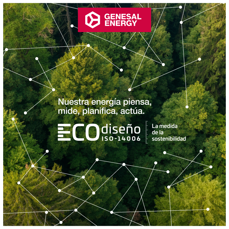 🇪🇸 | En Genesal Energy, el ECOdiseño no es una tendencia, es una forma de pensar.
Una forma de actuar desde el origen, integrando criterios ambientales en cada decisión técnica, en cada pieza, en cada proceso. Lo que decimos, lo certificamos.

genesalenergy.com/ecodiseno?utm_…