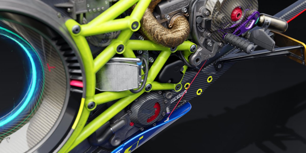 ntai_art's tweet image. M1
Part of my personal project - MOMENTUM!
Project up now on my website / #artstation
#conceptart #conceptdesign #digitalart #illustration #cyberpunk #scifi #motorcycle #moto #motogp #f1 #racing #engine #hovercraft #hoverbike #blender3d #zbrush #hardsurface #vehicledesign
