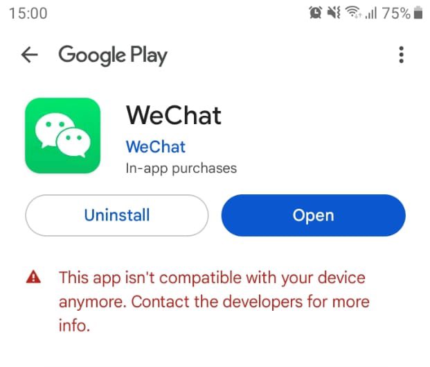 Ini wechat ku yang di device satunya kenapa gini yaa🥲