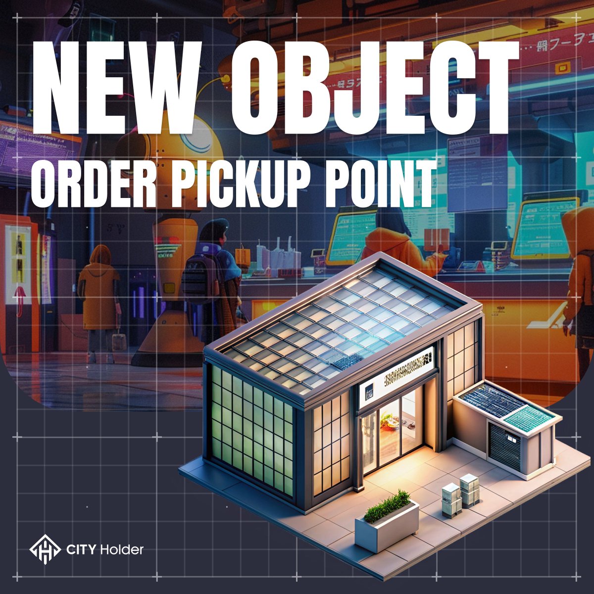 city_holder's tweet image. 📦 New object: Order Pickup Point

Your parcels are calling. Build the pickup point to get it.

Play #CITYHolder now: t.me/cityholder/game 

#BuildToEarn #PlayToEarn