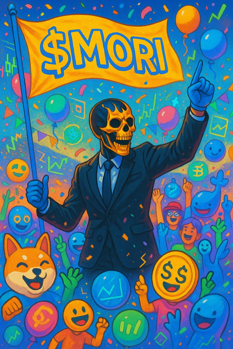 🌪️ MORI IS CREATING A STORM!
While other coins tremble, $MORI is:
✔️ Breaking ATH every 6 hours
✔️ 20K+ holders in a week
✔️ Full market domination incoming
If you don’t buy now, you’ll be banging your head against the wall in a month!
⚡ JOIN THE GAME NOW!
#MORI #CryptoStorm