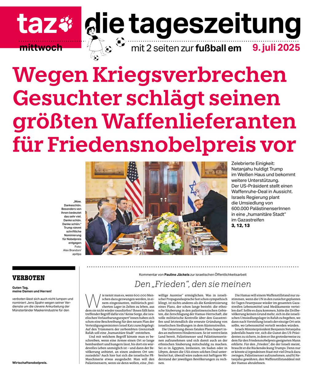 Die ⁦<a href="/tazgezwitscher/">taz</a>⁩ weiß was zu #Israel Zur #Hamas weiß sie nur, dass sie arm dran ist. So funktioniert linker #Antisemitismus, verkleidet als #Antizionismus