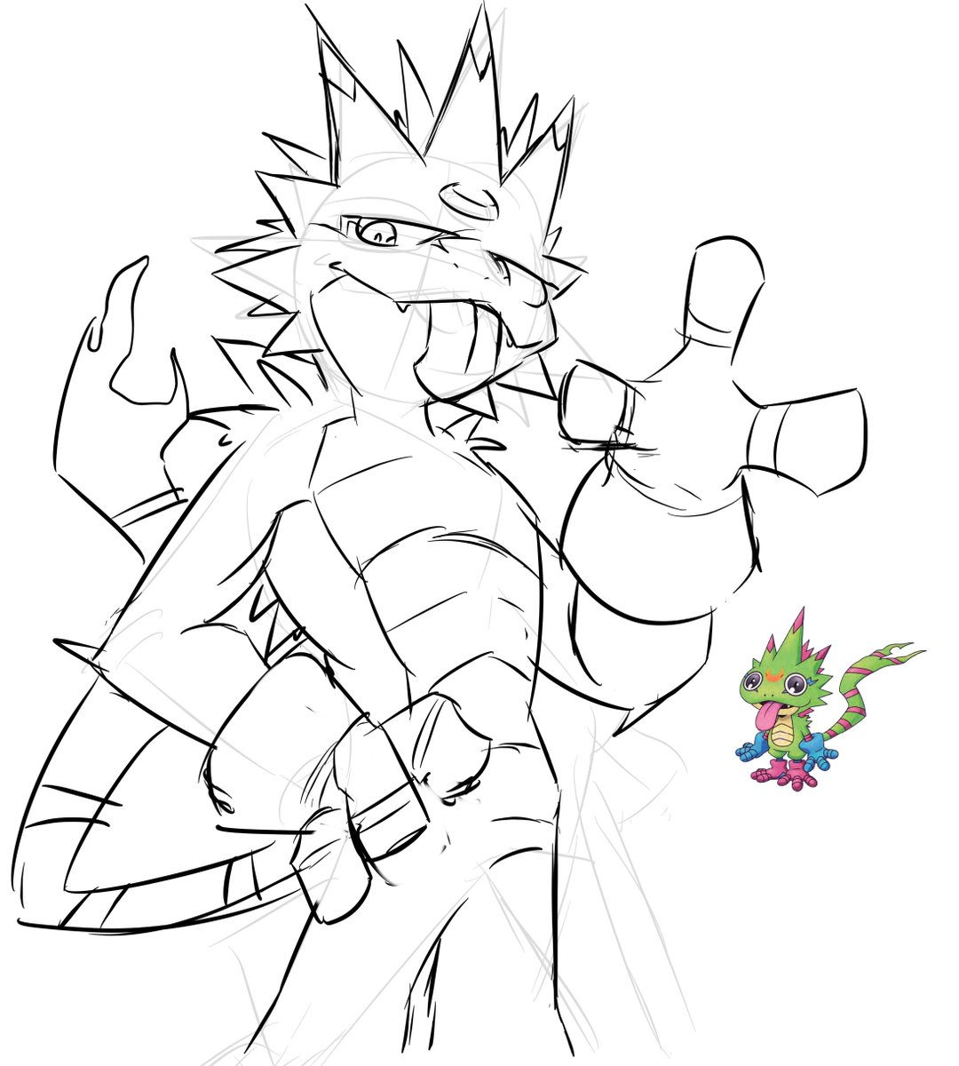 zack aaaaaaa (@zackamperez) on Twitter photo I mean like,
sure, why not
Have this Geckomon
#Digimon 
#デジモン I mean like,
sure, why not
Have this Geckomon
#Digimon 
#デジモン
