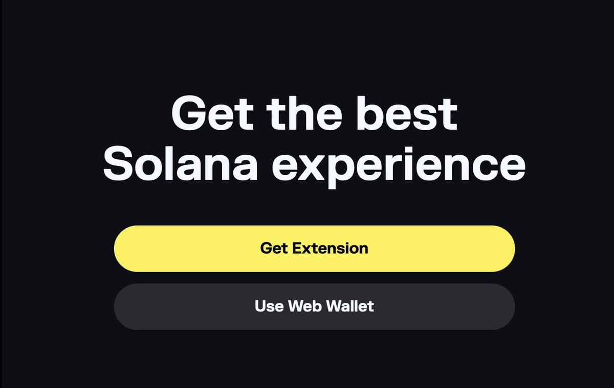 kay_x64's tweet image. you guys really surprised me, tbf. We're tackling the same problem but in different ways — I like that!
now @solflare can be used without needing wallet extension
