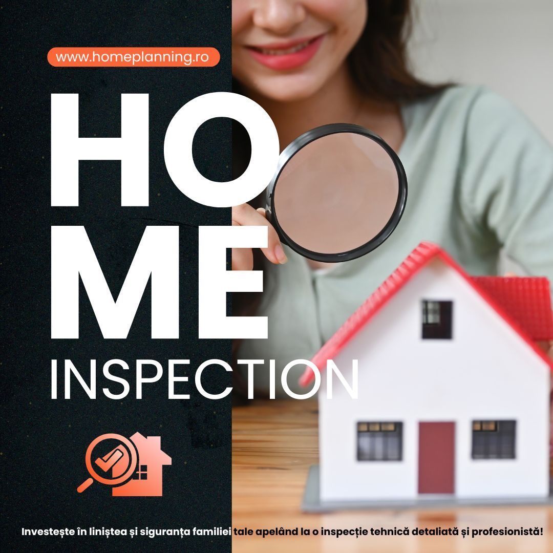 🏠 Thinking of buying a home in Bucharest? Let Home Planning inspect it first! 🔎

At Home Planning, we specialize in professional home inspections in Bucharest, helping buyers, sellers, and investors make smart, safe property decisions.

🧰 What we offer:
✔️ Structural
