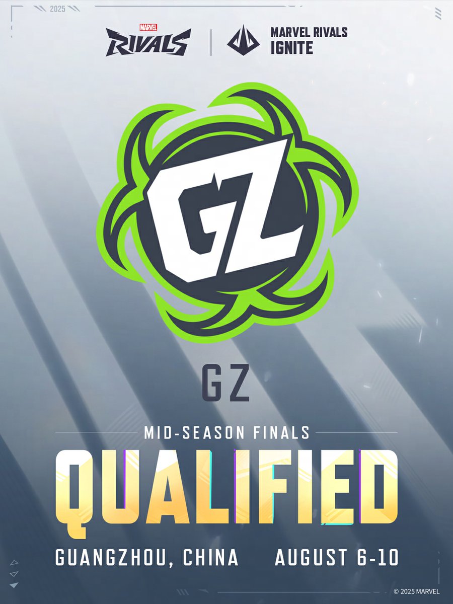 Rivals__Esports's tweet image. ✨ A star is born! @GroundZeroOCE has emerged from the shadows to claim the crown in their region, showcasing incredible skill and determination!
Now, they're set to leave their mark at the Marvel Rivals Ignite Mid-Season Final in China!
🚀 Get ready for epic battles! Stay…