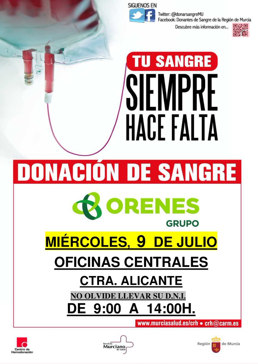 #BuenosDías y #FelizMiércoles 👇
🙏Gracias al 𝐆𝐫𝐮𝐩𝐨 𝐎𝐫𝐞𝐧𝐞𝐬 #GrupoOrenes por vuestra colaboración, generosidad y solidaridad, gracias por abrirnos las puertas de vuestras instalaciones y por ejercer la #RSC con nosotros, cada vez somos más ➕#TodosSumamos 🫶