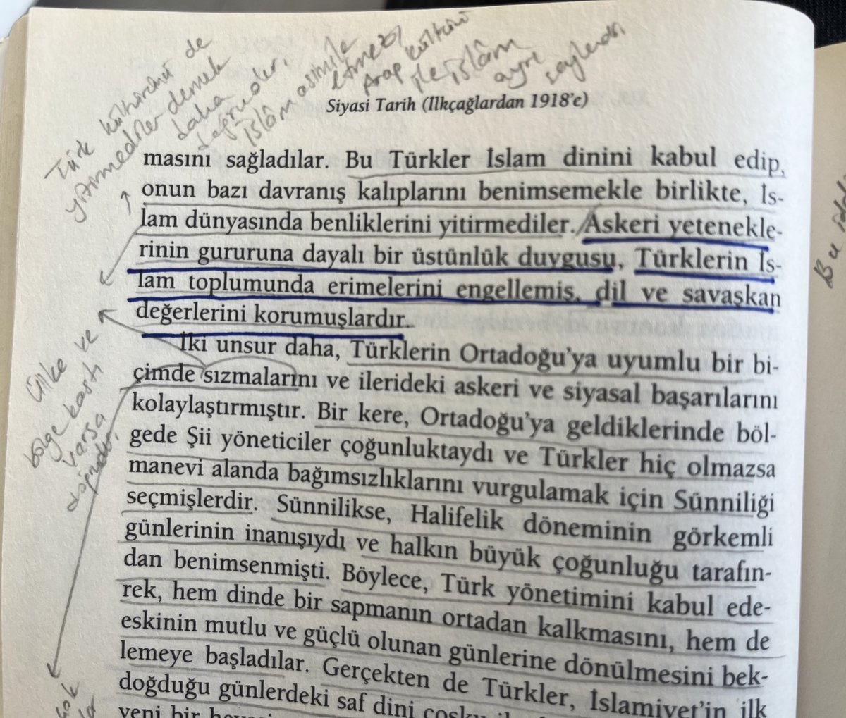 Oral Sander’in Siyasi Tarih’inde geçen Türklere dair bu ifadeyi detaylı incelemek isteyenler Mehmet Fatih Doğrucan Hoca’nın “Medeniyet Dili Olarak Türkçe” isimli iki cilt kitabını okuyabilir.

Türkler dillerini ve savaşkan özelliklerini birçok coğrafya ve inanç değişimlerine