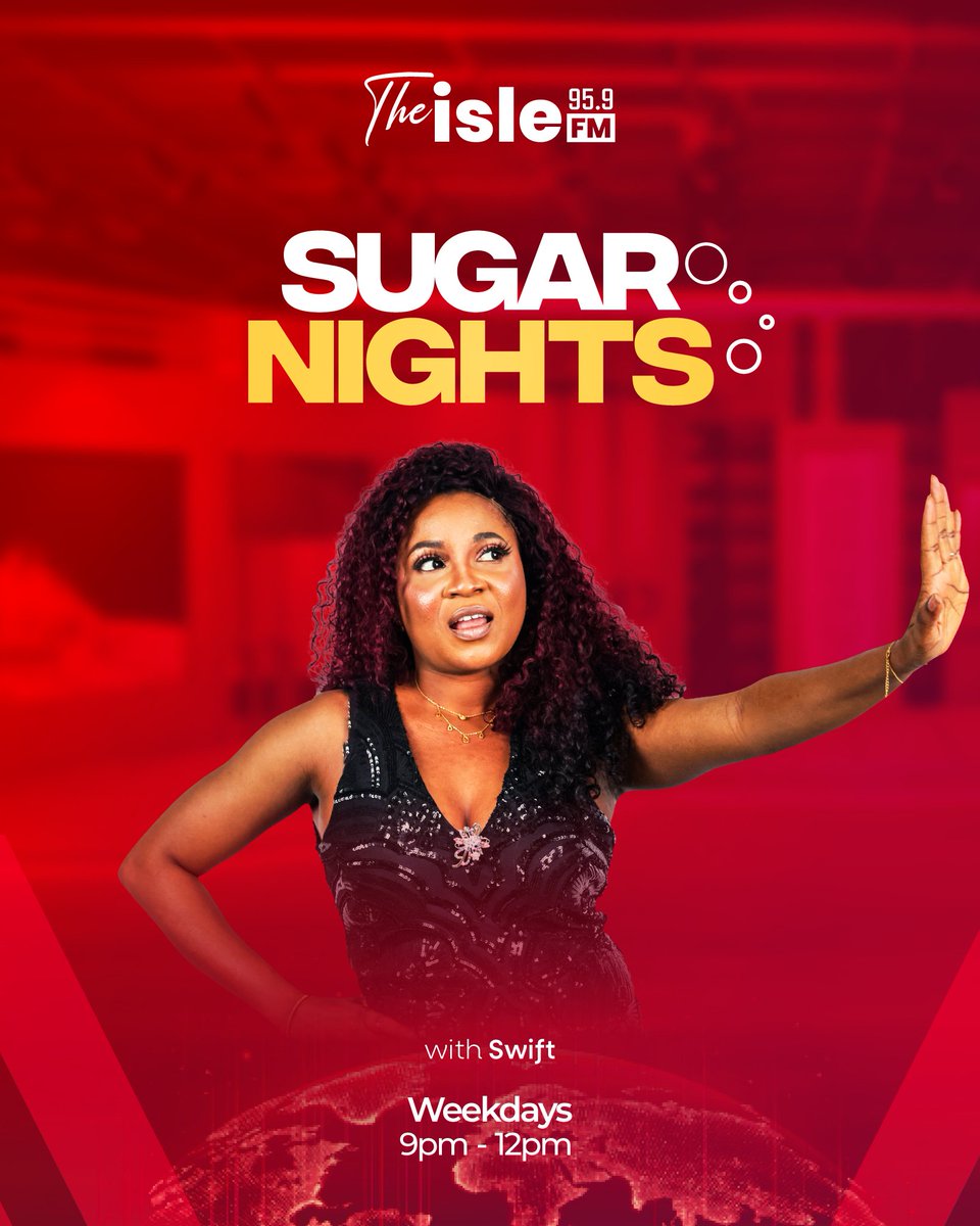 <a href="/Theisle959/">The Isle 95.9 FM</a>  brings to you  sugar night’s  from  9am to 12pm daily with <a href="/sugarmummyof/">KarateSugarMummy</a>