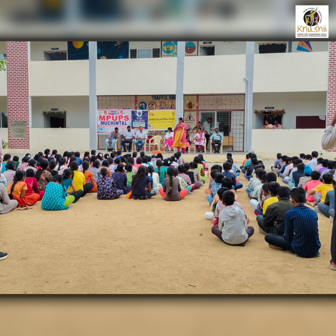 KhushiiNGO's tweet image. 𝐒𝐡𝐞 𝐓𝐞𝐚𝐦 𝐀𝐰𝐚𝐫𝐞𝐧𝐞𝐬𝐬 𝐏𝐫𝐨𝐠𝐫𝐚𝐦 
Date: 04-07-2025
Venue: MPUPS Muchinthal
A child’s success in life is not always defined by academic achievement, but it is also about developing a their agency, voice and access to systems.