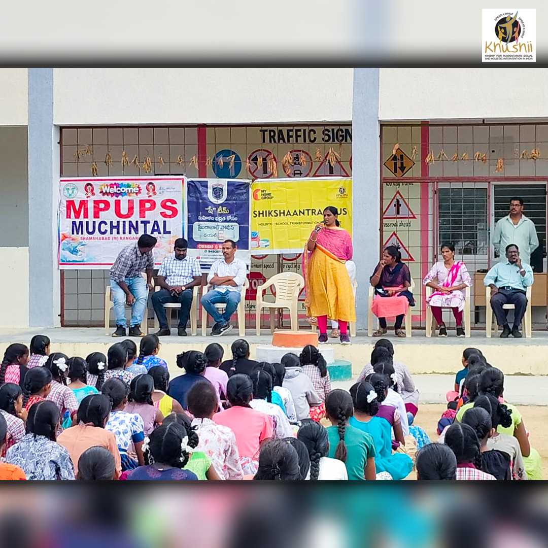 KhushiiNGO's tweet image. 𝐒𝐡𝐞 𝐓𝐞𝐚𝐦 𝐀𝐰𝐚𝐫𝐞𝐧𝐞𝐬𝐬 𝐏𝐫𝐨𝐠𝐫𝐚𝐦 
Date: 04-07-2025
Venue: MPUPS Muchinthal
A child’s success in life is not always defined by academic achievement, but it is also about developing a their agency, voice and access to systems.