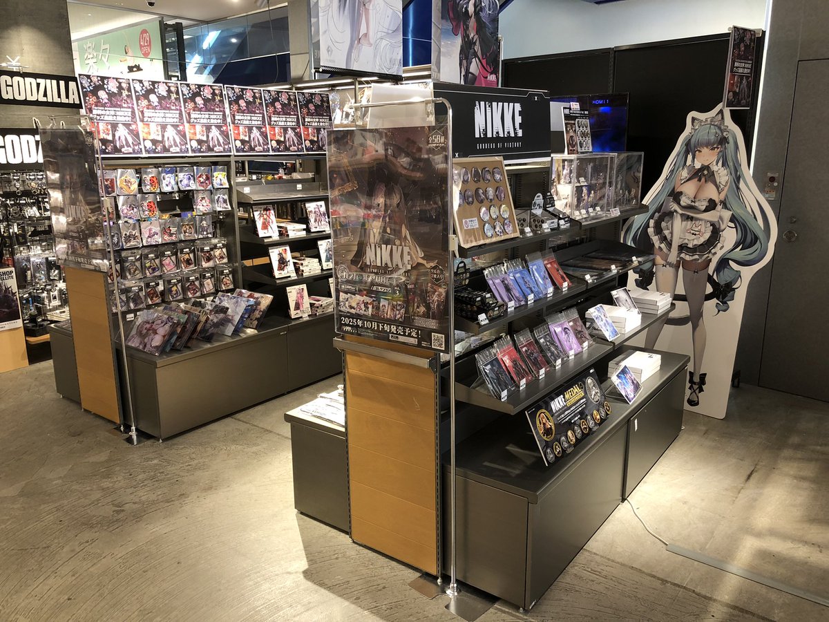 グッズ情報】 勝利の女神：NIKKE グッズ好評販売中です✨ アクリル商品