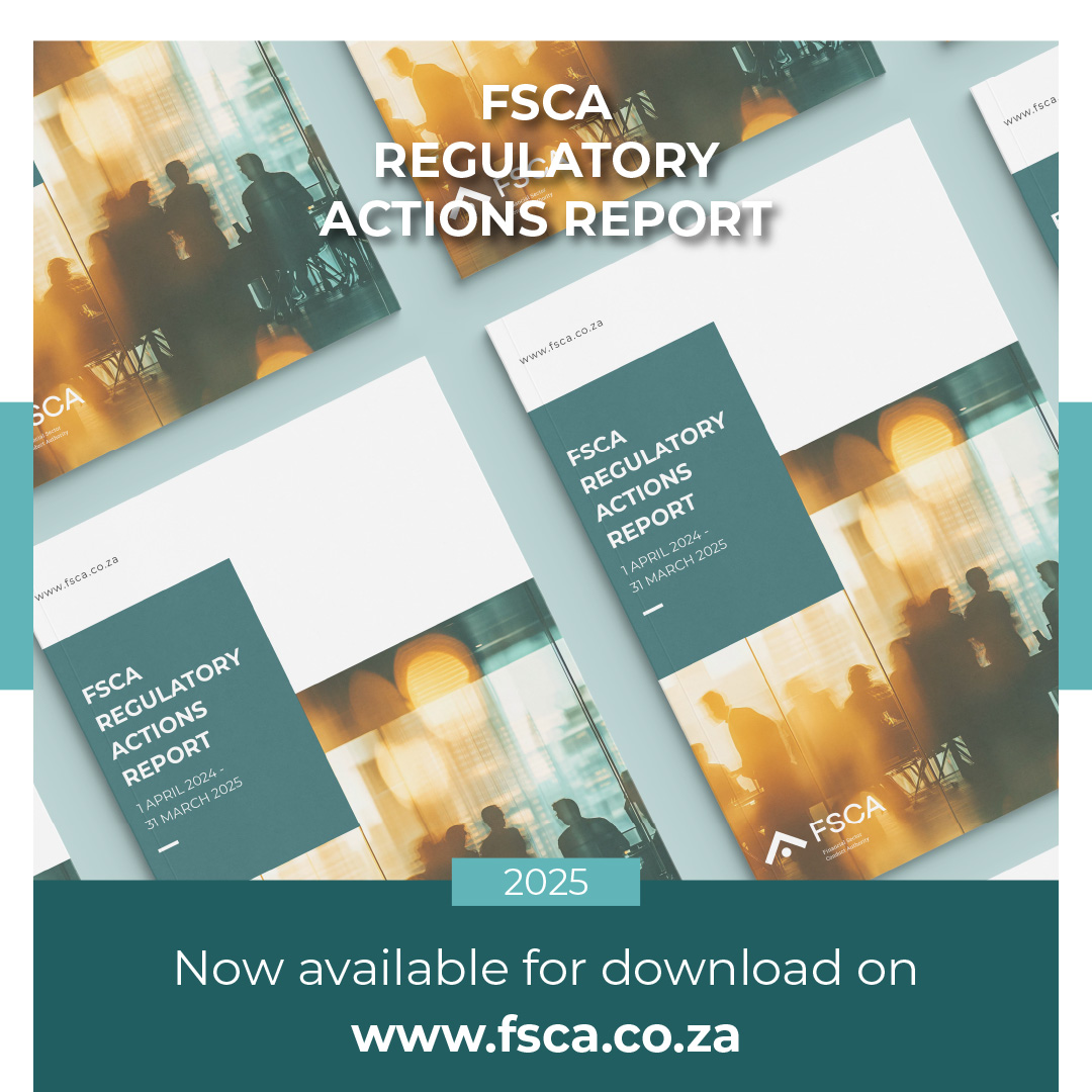 fscasouthafrica's tweet photo. #FSCATalks
This morning, the FSCA will publish its Regulatory Actions Report for a third consecutive year.
#ConsumerProtection #FSCAEnforcement https://t.co/qzI8wWaicB