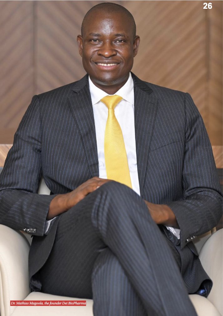 #Uganda is producing mRNA vaccines, cancer drugs and biosimilars right here in Matugga.

Dr Magoola’s story in the first issue of the #PublicistEAWebzine is a must-read  - publicisteastafrica.com/webzine/

#PublicistEA #PublicistWebzine #DeiBiopharma #MadeInUganda #HealthInnovation