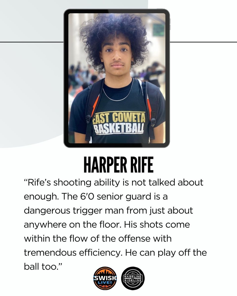 Baseline To Sideline(Ωψφ) (@bts_report) on Twitter photo '26 Chase Rife is one of the top 5 shooters in the class not being talked about enough. <a href="/hsgr2026hoops/">Harper SG Rife</a> has an offer from Columbus State because of his ability to shoot the ball and his knack of scoring. Just know <a href="/Royalm44/">East Coweta Boys Basketball</a> believes in his shooter. '26 Chase Rife is one of the top 5 shooters in the class not being talked about enough. <a href="/hsgr2026hoops/">Harper SG Rife</a> has an offer from Columbus State because of his ability to shoot the ball and his knack of scoring. Just know <a href="/Royalm44/">East Coweta Boys Basketball</a> believes in his shooter.