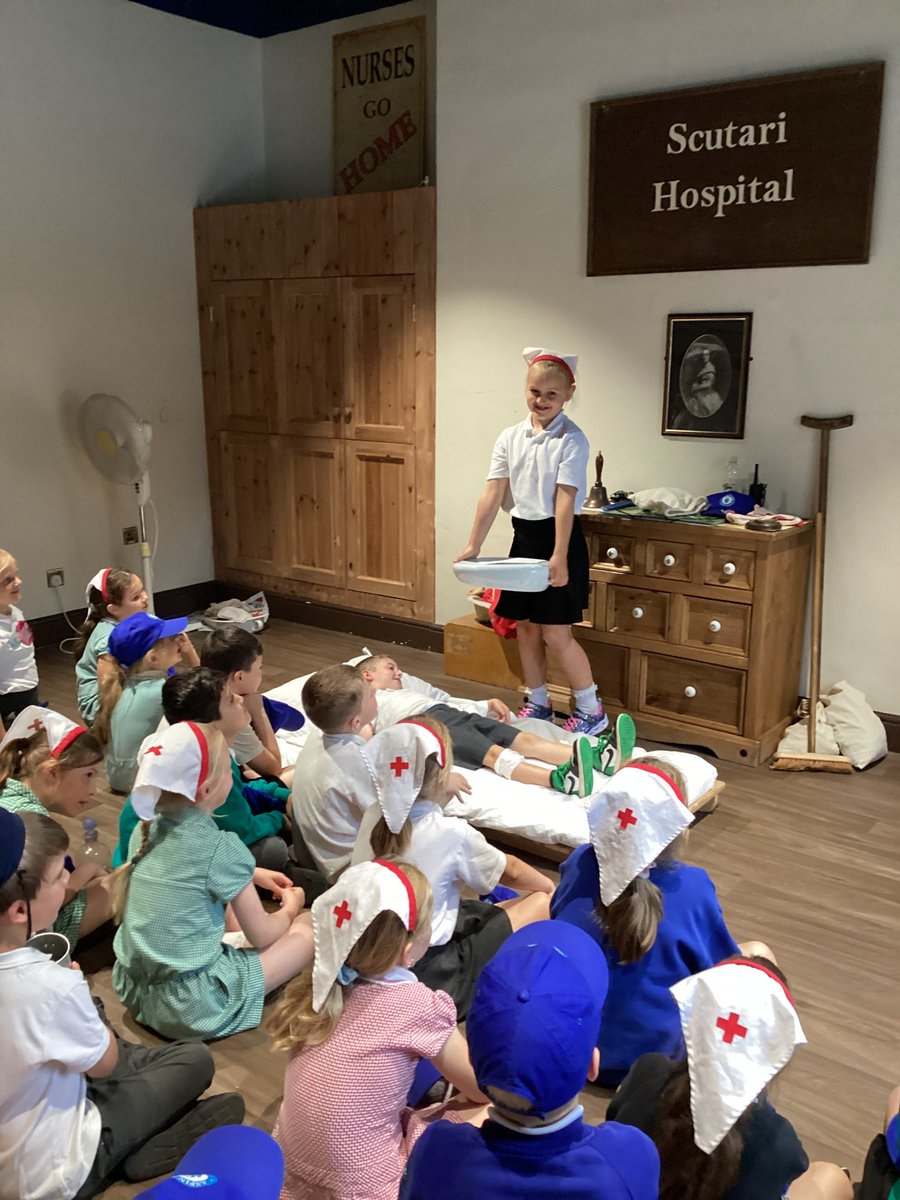 Year Two visited Thackray Museum in Leeds to meet Florence Nightingale and help her to heal soldiers in Scutari Hosptial.